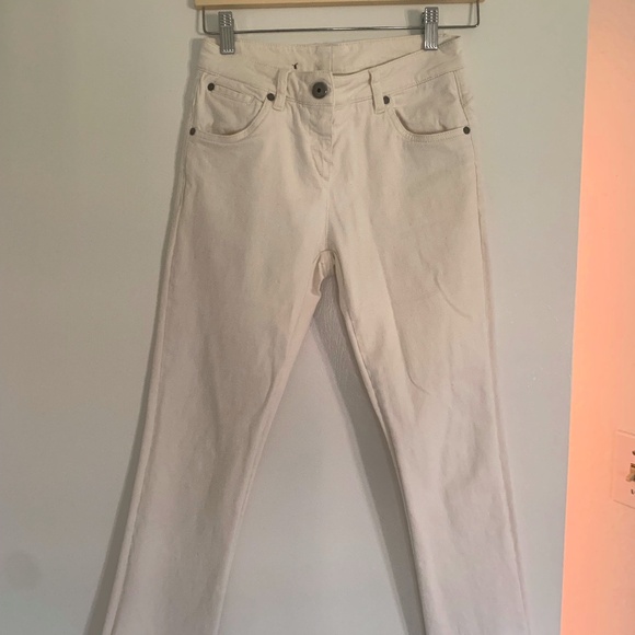 Brunello Cucinelli ivory jean - Picture 1 of 3